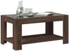 vidaXL LED-Couchtisch Braun Eichen-Optik 93x53x45 cm Holzwerkstoff 847559 Bild 5