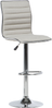 Barhocker Polsterbezug beige höhenverstellbar 2er Set LUCERNE Bild 4