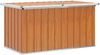 vidaXL Außenlagerbox Holz 129 x 67 x 65 cm Verzinkter Stahl 42039097 Bild 2