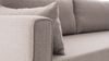 Ecksofa, 'Bella', 85 x 165 x 275, Creme Bild 5