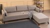 Ecksofa, 'Bella', 85 x 165 x 275, Creme Bild 2