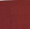 vidaXL Sitzbank Weinrot 100x35x41 cm Stoff 349381 Bild 5