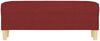 vidaXL Sitzbank Weinrot 100x35x41 cm Stoff 349381 Bild 3