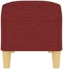 vidaXL Sitzbank Weinrot 100x35x41 cm Stoff 349381 Bild 4