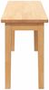 vidaXL Bank 110 cm Massivholz Gummibaum 4102604 Bild 5