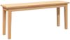 vidaXL Bank 110 cm Massivholz Gummibaum 4102604 Bild 2