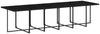 vidaXL 13-tlg. Garten-Essgruppe mit Kissen Schwarz Poly Rattan 3210763 Bild 3