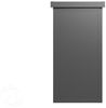 GFP Primeyard Geräteschrank Metall 150x78x191 cm Gartenschrank Schiebetür anthrazit inkl. Fußboden Bild 3