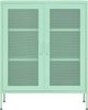 vidaXL Lagerschrank Minzgrün 80 x 35 x 101,5 cm Stahl [336176] Bild 4