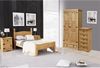 Bett 217 x 102 x 110 cm Kiefer Natur Bild 5