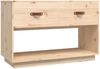 vidaXL TV-Schrank 90x40x60 cm Massivholz Kiefer 821522 Bild 2