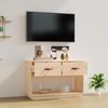 vidaXL TV-Schrank 90x40x60 cm Massivholz Kiefer 821522 Bild 3