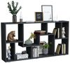 VCM Standregal Lanisa 919093 Anthrazit H. 58 x B. 116 x T. 20 cm Bild 4