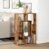 vidaXL Bücherregal Altholz-Optik 63x20x90 cm Holzwerkstoff 858145 Bild 4