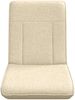 vidaXL Verstellbarer Fußsessel Creme Stoff 42028171 Bild 4