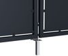 vidaXL Gartentor aus Stahl 300 x 125 cm Anthrazit 144525 Bild 4