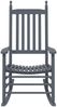 vidaXL Schaukelstühle mit Gebogenen Sitzen 2 Stk. Grau Pappelholz 3281589 Bild 5