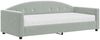 vidaXL Tagesbett mit Matratze Hellgrau 90x200 cm Samt 3197277 Bild 2