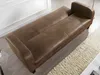 Vente-unique - INICIO Sofa StoffStoff Braun - B 83 cm x H 85 cm x L 215 cm Bild 5