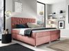 Boxspringbett Murseno, Rosa, 180x200 cm Bild 2