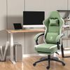 Gaming Stuhl mit Massage-Funktion und Fußstütze - Ergonomischer PC Stuhl in Bild 2
