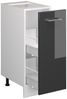 Apothekerschrank R-Line Anthrazit Hochglanz 30 cm , AP Eiche Vicco Bild 4