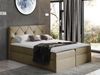 Boxspringbett Nakir, Natur, 140x200 cm Bild 2
