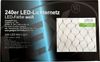 240er LED Lichternetz Lichterkette Außen Innen Kabel grün Partylicht weiß Bild 5