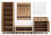 Garderoben-Set >Torrent< in Grandson Oak Nachbildung - 267x196x38cm (BxHxT) Bild 3