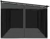 vidaXL Pavillon mit Netzwänden Anthrazit 6x3 m Stahl 4003915 Bild 5