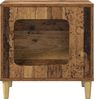 vidaXL Katzenhaus Altholz 51 x 30 x 52 cm Holzwerkstoff 8000660 Bild 5