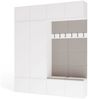 Raumhirsch Furniture Schuhschrank Garderobenschrank für Flur und Eingangsbereich (Kleiderschrank sowie Schuhschrank im SET) verschiedene Farben Bild 2