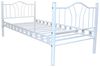 Metallbett "Santi" weiß, 90/200 cm Bild 2
