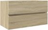 vidaXL 2-tlg. Badmöbel-Set Keramik und Holzwerkstoff 3307659 Bild 4