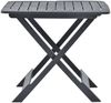 vidaXL Gartentisch Klappbar Anthrazit 79x72x70 cm Kunststoff 48792 Bild 2