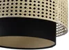 Hängeleuchte Rattan Bild 4
