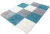 Hochflor Teppich Lux Läufer - 60x110 cm - Türkis Bild 2