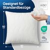 LILENO HOME Allergiker Kopfkissen 80x80 (4er Set) – 95°C waschbar, Oeko-Tex & Made in DE – Kissen 80x80 anpassbar für himmlischen Schlaf – Haut schmeichelndes & geruchsfreies Pillow Bild 2