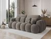 MOEBLO Schlafsofa Elvento, Sitzer Sofa mit Schlaffunktion & Komfortpolsterung – Modernes Schlafsofa mit Bettkasten & Zierkissen, Couch Polstermöbel Sitzmöbel Wohnzimmermöbel 3-Sitzer-Sofa Stoffsofa für Wohnzimmer, B 256 × H 105 × T 119 cm Bild 2