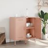 vidaXL Sideboards 2 Stk. Rosa 36x39x79 cm Stahl 843015 Bild 3
