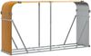 vidaXL Kaminholzunterstand Holzoptik 180x45x100 cm Verzinkter Stahl 364584 Bild 2