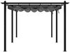 vidaXL Gartenpavillon mit Ausziehbarem Dach Anthrazit 3x6 m Aluminium 3217062 Bild 5