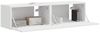 2-tlg. TV-Wandschrank, Fernsehschrank Weiß 60 x 31 x 29,5 cm Holzwerkstoff Bild 3