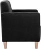 Sessel Karol Bezug Veloursstoff Buche natur / schwarz 22203 Bild 3