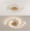 Riserva LED Deckenleuchte LED Deckenleuchte Gold 105cm Feuerwerk Design 28-armig 4500K Bild 3