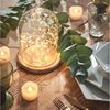 Lights4fun LED-Lichterkette 50er Micro USB Lichterkette warmweiß Bild 3