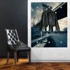 Queence Garderobe - "San Fran" Druck auf hochwertigem Arcylglas inkl. Edelstahlhaken und Aufhängung, Format: 100x120cm Bild 2
