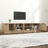 vidaXL TV-Schränke 2 Stk. Sonoma-Eiche 80x35x36,5 cm Holzwerkstoff 811473 Bild 3