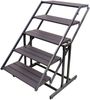 Pflanzregal Blumenregal Pflanztreppe TABORA in Holz-Optik klappbar Bild 3
