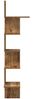 vidaXL Wand-Eckregal Altholz-Optik 32x32x127,5 cm Holzwerkstoff 860524 Bild 5